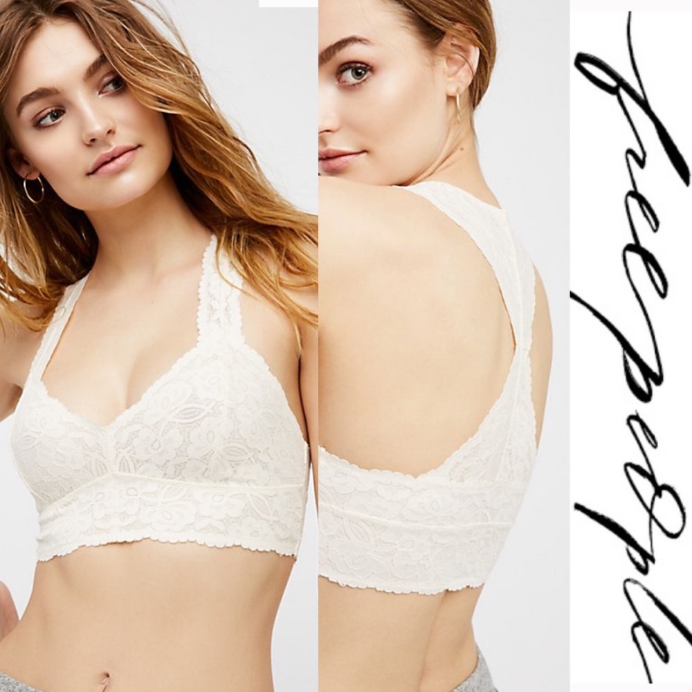 2/$15💓 Free People Galloon Lace Bralette